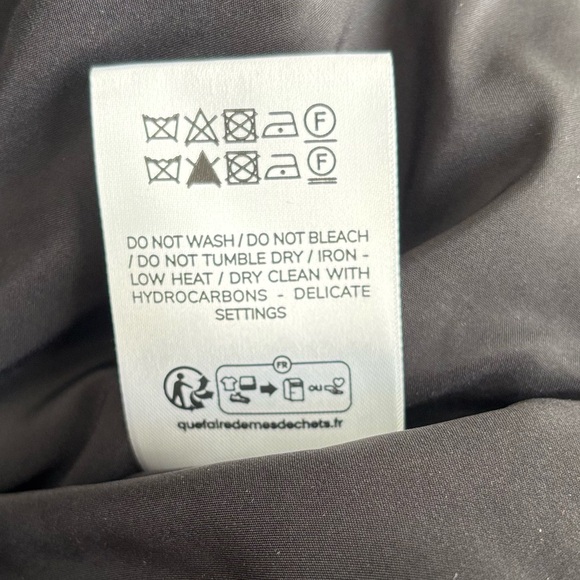 Cecilie Bahnsen Ruffled Sleeveless Dress Size 8 Black - Picture 13 of 15